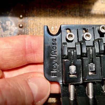 Floyd Rose FRT 1500 Tremolo Bridge 2025 - Black image 4