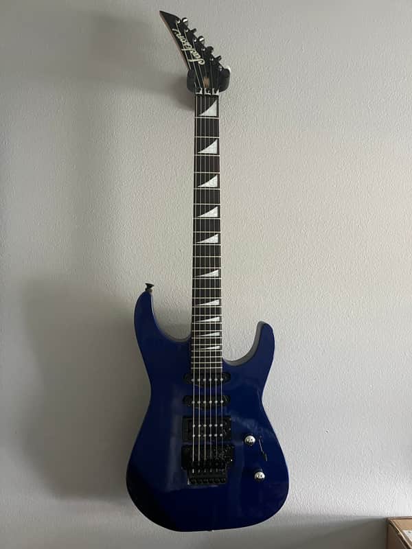 Jackson JS20 HSS Reverse Headstock 1999 - Midnight Blue | Reverb