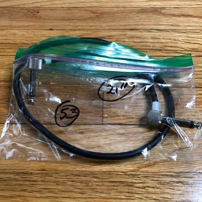 Lava Cable Mini ELC 21” RA 1/4” - RA 1/4” Patch Cable image 3
