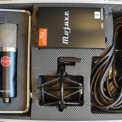 Mojave MA-200 Large Diaphragm Condenser Microphone 2006 - 2020 - Black image 2