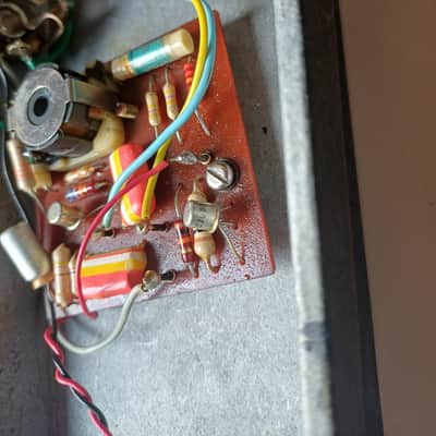 Rare! Jen Cry Baby Clyde Transition Wah 1968 Italy Halo "stack-of-dimes" Vox/Jen McCoy V846 60s image 11