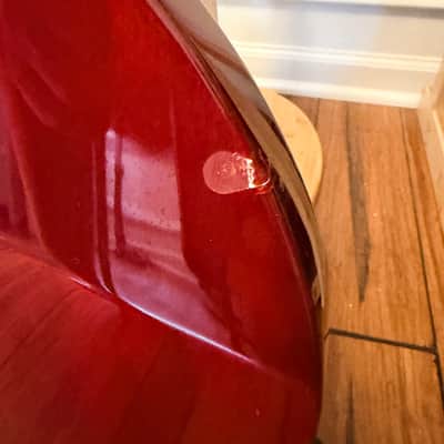 ESP LTD EC-100 QM 2003 - 2006 - See Thru Black Cherry image 8