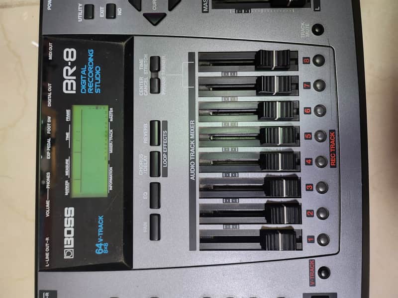 Boss BR-864 8-Track Digital Studio Recorder | Reverb