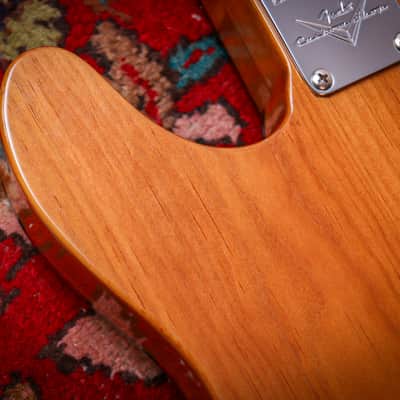 FENDER USA Custom Shop Knotty Pine Telecaster Thinline "Aged Natural + Rosewood" (2020) image 23