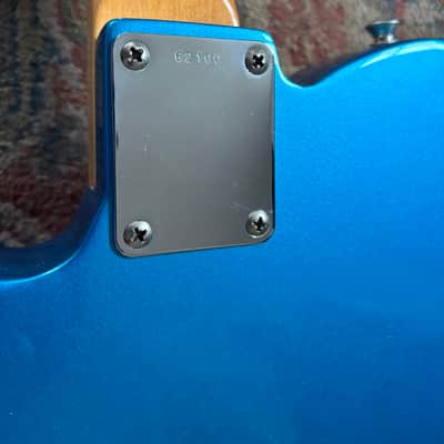 Deltone Tele Style w/ P90s & Duesenberg Trem – Lake Placid Blue (2021) image 6