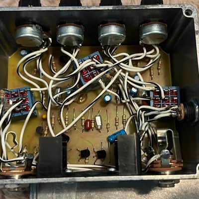 Prescription Electronics, Inc. U.S.A. Experience Octave Fuzz Pedal - Blue Original 90s image 8