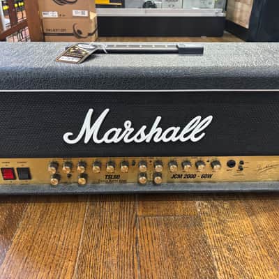2001 Marshall TSL60 Tube Head w/footswitch image 1