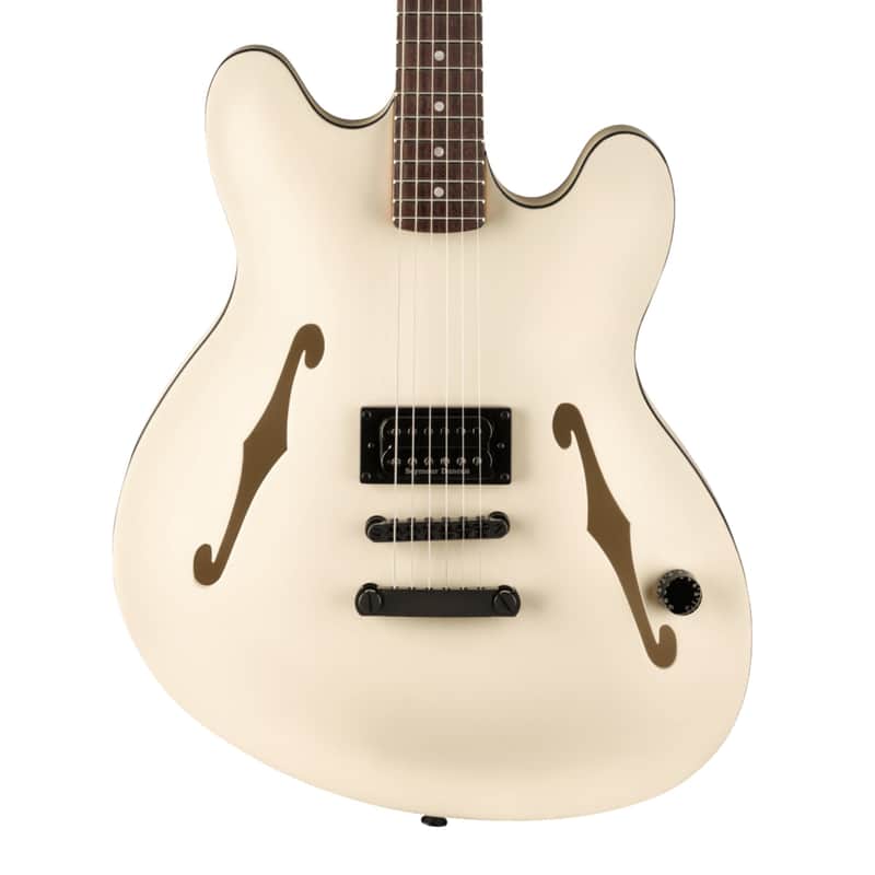 Fender Tom Delonge Starcaster; Satin Olympic White image 1