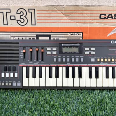 Casio PT-31 31-Key Mini Synthesizer 1980s - Black Bild 2