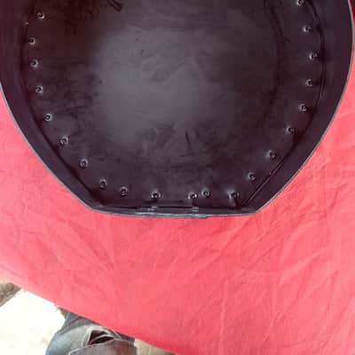 Vintage Session Music 10" x 10" Hard Fiber Tom Drum Case ( Germany )- Deep Tom Protection 80s-90s  - Black 🖤 image 10