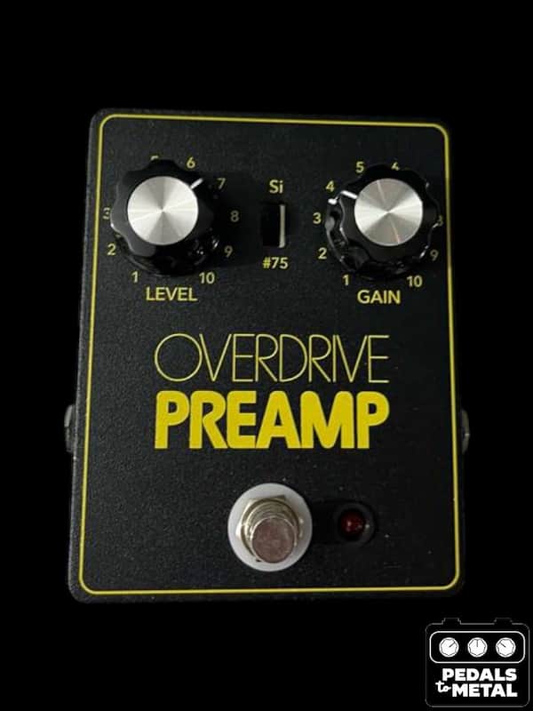JHS Overdrive / Preamp 2022 - Present - Black / Yellow - X18329 image 1