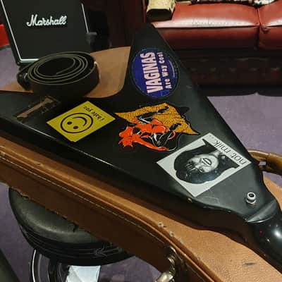 Black Label Society (Zakk Wylde Band) Artist Owned Tour Guitar: Gibson Gothic Flying V image 20