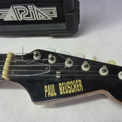 Rare ancienne guitare électrique Paul Beuscher image 2