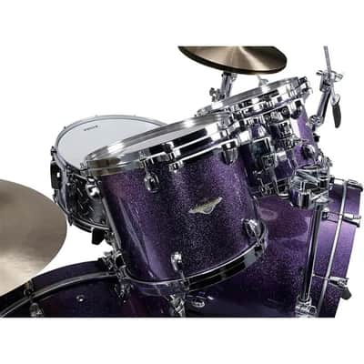 Tama Starclassic Maple "Lars Wired" 6pc Double Bass Drum Set Deeper Purple image 2
