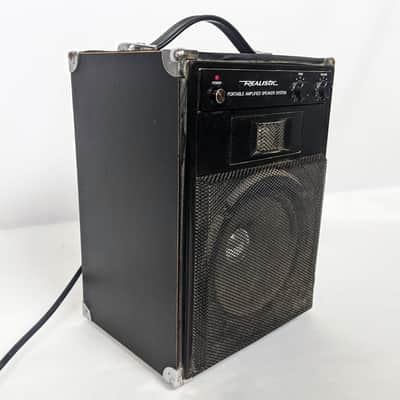 Radio Shack - Realistic MPS-20 Portable Amplified Speaker System - Black image 3