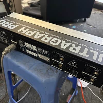 Behringer Ultragraph Pro FBQ3102 31-Band Stereo Graphic EQ 2000s - Black image 3