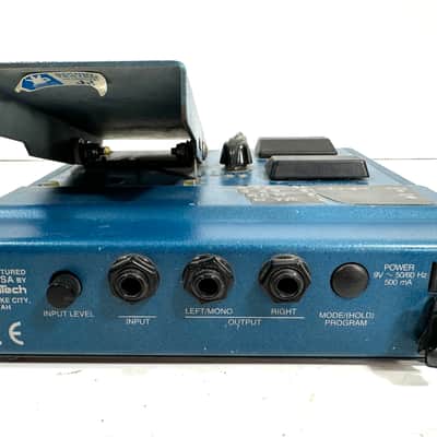 Digitech modded XP200 with all sounds from the XP300 Space Station Whammy Reverberator and Modulator Jetpack mods XP-1000 XP1000 Jet Pack Modified 1999 - Blue metal image 2