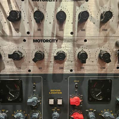 Heritage Audio MotorCity EQualizer 7-Band Graphic Equalizer 2021 - Present - Silver image 1