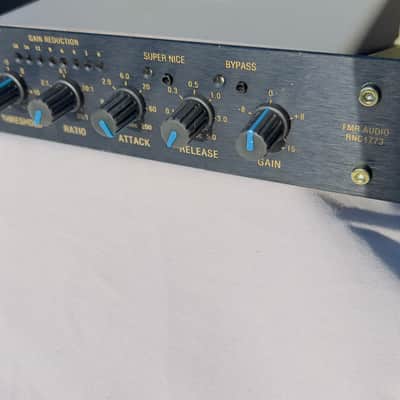 FMR Audio Really Nice Compressor RNC 1773 2000s x 2 in Funk Logic rack plate image 7