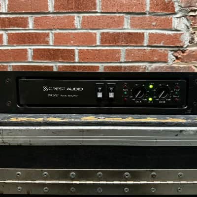 Crest Audio FA-2401 1200-Watt Power Amplifier 1990s - Black image 1