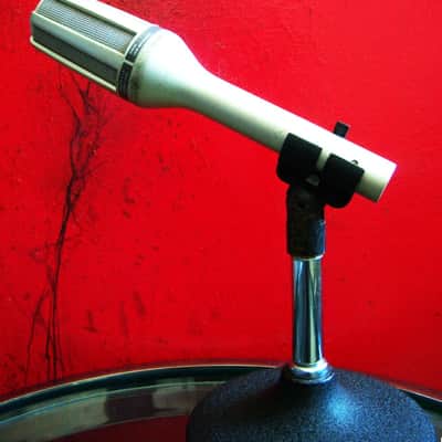 Vintage 1980's Shure SM59 dynamic cardioid microphone USA w mic clip Low Z SM58 SM54 SM53 image 11
