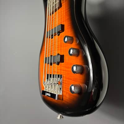 Warwick RockBass Corvette Classic 5 String Electric Bass - 2 Tone Sunburst image 2