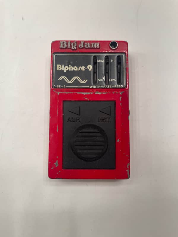 Multivox Big Jam SE-9 Biphase 9 Phaser Shifter Vintage Guitar Effect Pedal image 1