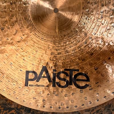 Goldilocks Paiste TRADITIONAL PROTOTYPE 22” LIGHT COMPLEX Ride Crash High Profile 2494 g Unique image 5