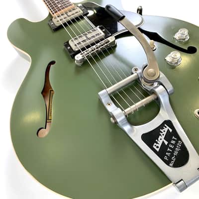 Gibson ES-335 Chris Cornell Signature 2019 Olive Drab Green 15/250 Bigsby image 12