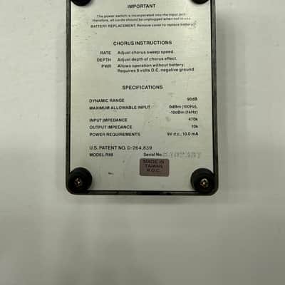 Ross R-88 Chorus Analog Rare Vintage Guitar Effect Pedal image 6
