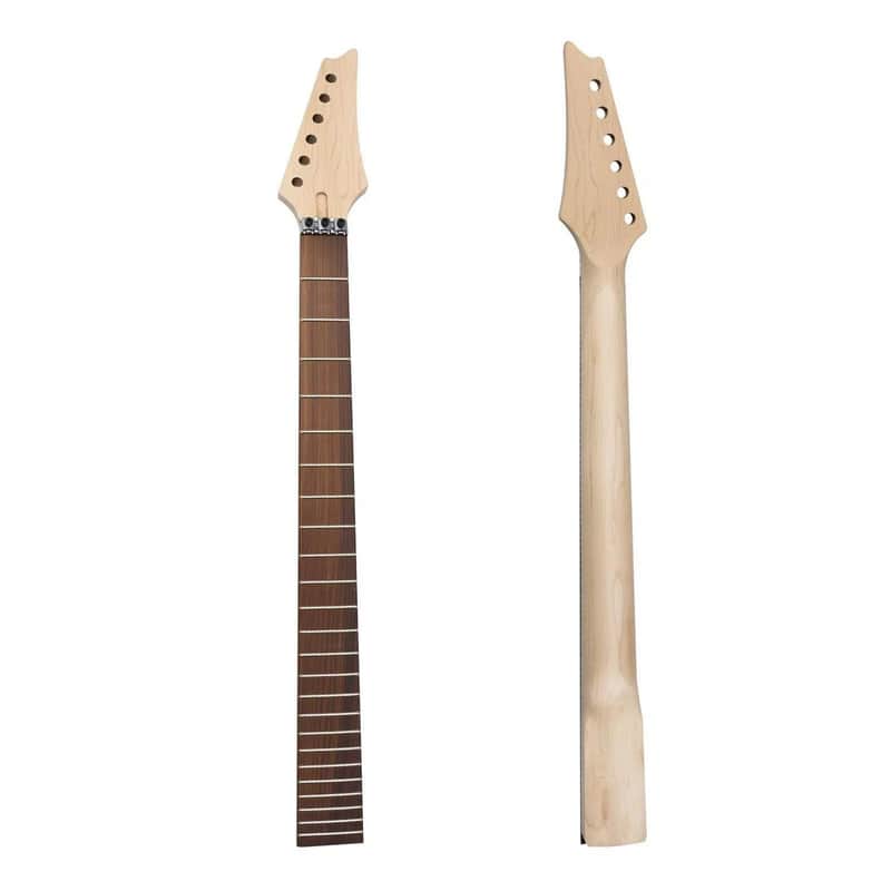Ibanez-Style 24 Fret Baritone Guitar Neck, Maple & Rosewood Fretboard image 1