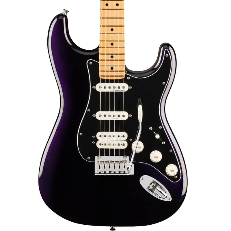 Fender Player II Modified HSS Stratocaster Electric Guitar, Maple Fingerboard (with Gig Bag), Dusk image 1