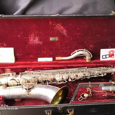 Frank Holton Tenor Saxophone WWI Military Issue (U.S.Q.M.C.) Serial #1092 Serial # 1092 1915 - 1915 image 6