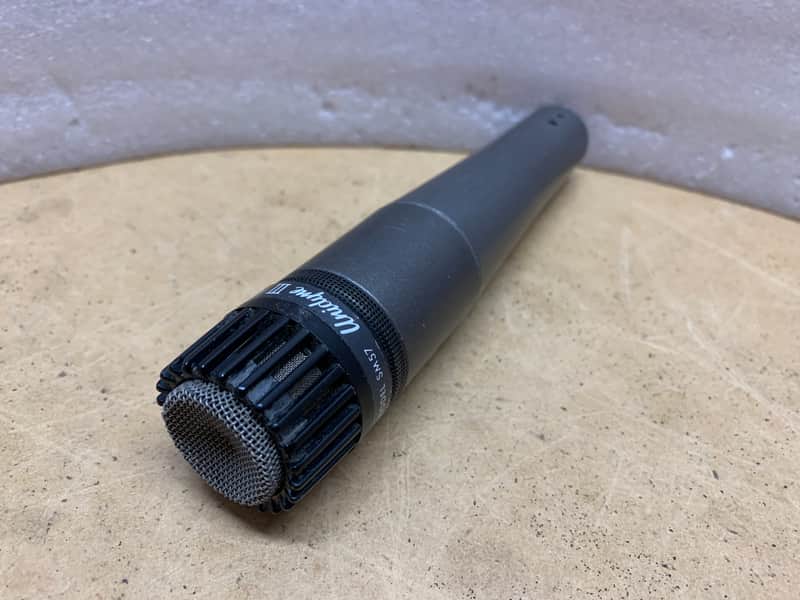 SHURE SM57 UNIDYNE III MICROPHONE/ORIGINAL USA- VINTAGE! EXCELLENT