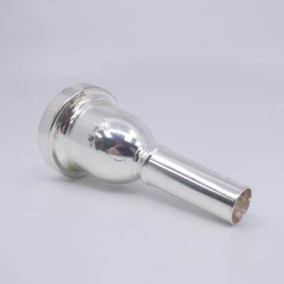 Unbranded Large Shank Trombone Mouthpiece - Silver image 4
