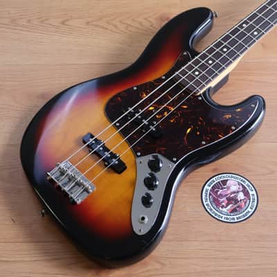2005 Fender USA American Standard Jazz Bass (Three-Tone Sunburst) image 1