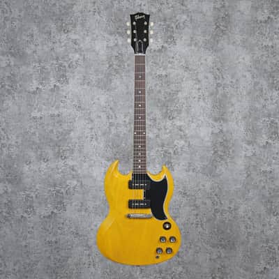 Gibson Custom Shop '63 SG Special Reissue Lightning Bar TV Yellow VOS 2021 image 3