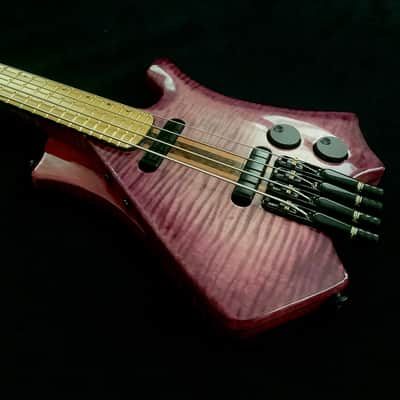 JD Guitars 2026 Headless Mini Bass PlumBurst image 15