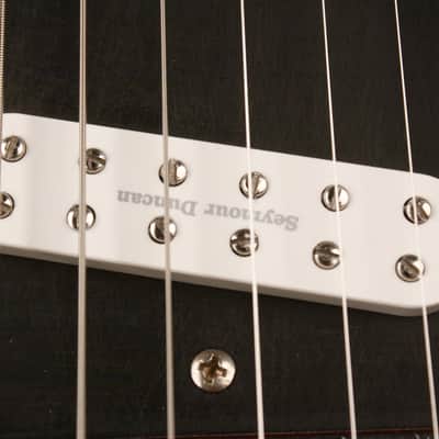 Fender Musicmaster II refinished string-thru modification 1966 Red image 7