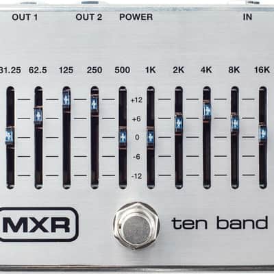 MXR M108S 10-Band EQ Effects Pedal