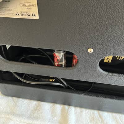 Fender Fender Hot Rod Deluxe 40W Tube Combo – Cover + Footswitch Circa 2000 to 2008 - Black Tolex with Silver and Grey Grill image 14