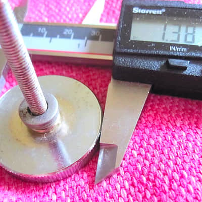 Gretsch Internal Damper Mute Muffler Knob Screw - Vintage image 4