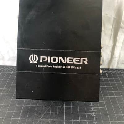 Pioneer Electonics GM840 4-Channel Car Power Amplifier Tested & Working #12 image 1