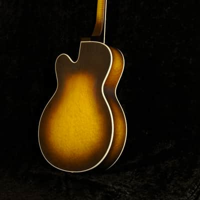 Cross Guitars GeFellers- Handbuilt Archtop 2017 - Smoky Gloss Sunburst image 4