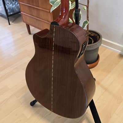 Dave Mustaine's personal Dean Recording Studio Acoustic Guitar Martin D45 Cutaway MEGADETH Artist Signed owned by DAVE MUSTAINE with custom USA tour soft case image 15