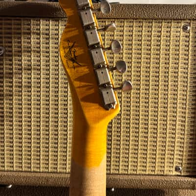 Fender Custom Shop Limited 1961 Telecaster Relic Silver Sparkle - Wildwood Video Demo image 10