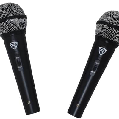 DJ Package w/(2) 12" Speakers+Bluetooth Mixer+Mics+Totem Stands+Facade+Lights image 18