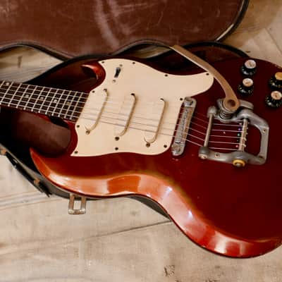 Gibson Melody Maker III 1968 - Sparkling Burgundy Metallic Bild 14