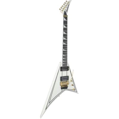 Jackson Pro Series Rhoads RR3 Ivory with Black Pinstripes - Electric Guitar image 3