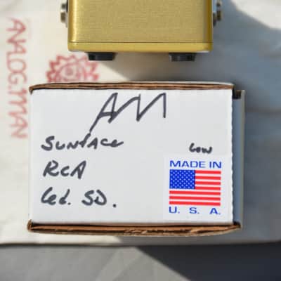 Analogman Sun Face RCA Germanium Fuzz Sunface with Sun Dial Knob + led image 3